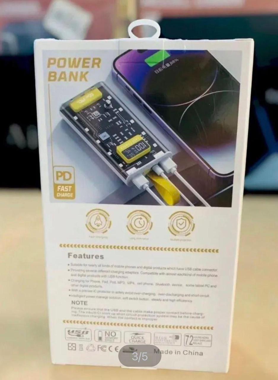 20000mAh PD Power Bank