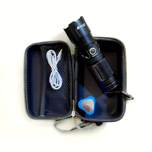 Ruilang P90 High Power Rechargeable LED Flashlight